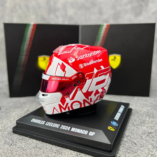 Casque Charles Leclerc Monaco 2024